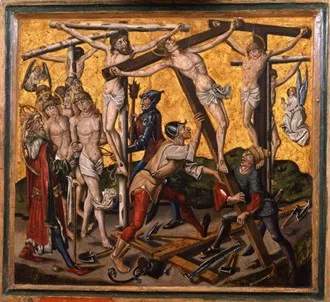 saints martyrs crucifiés